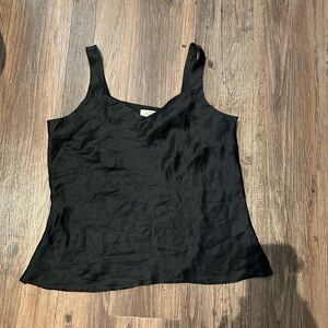 Talbots Silk Black Women's Top